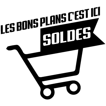 Stickers soldes chariot